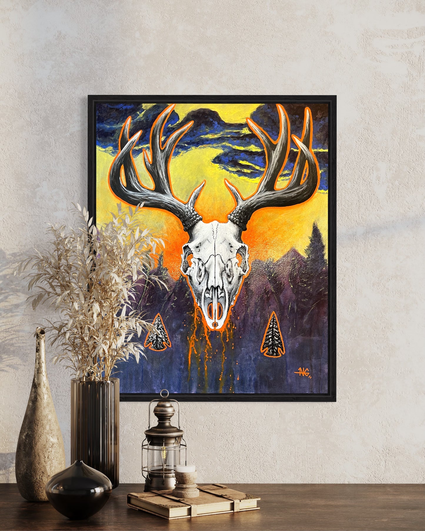 Dawn’s Enlightenment of Hunts Past - Original Painting