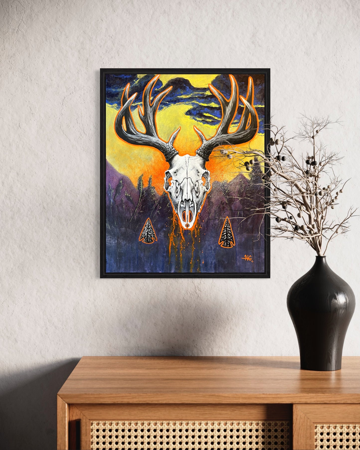 Dawn’s Enlightenment of Hunts Past - Original Painting