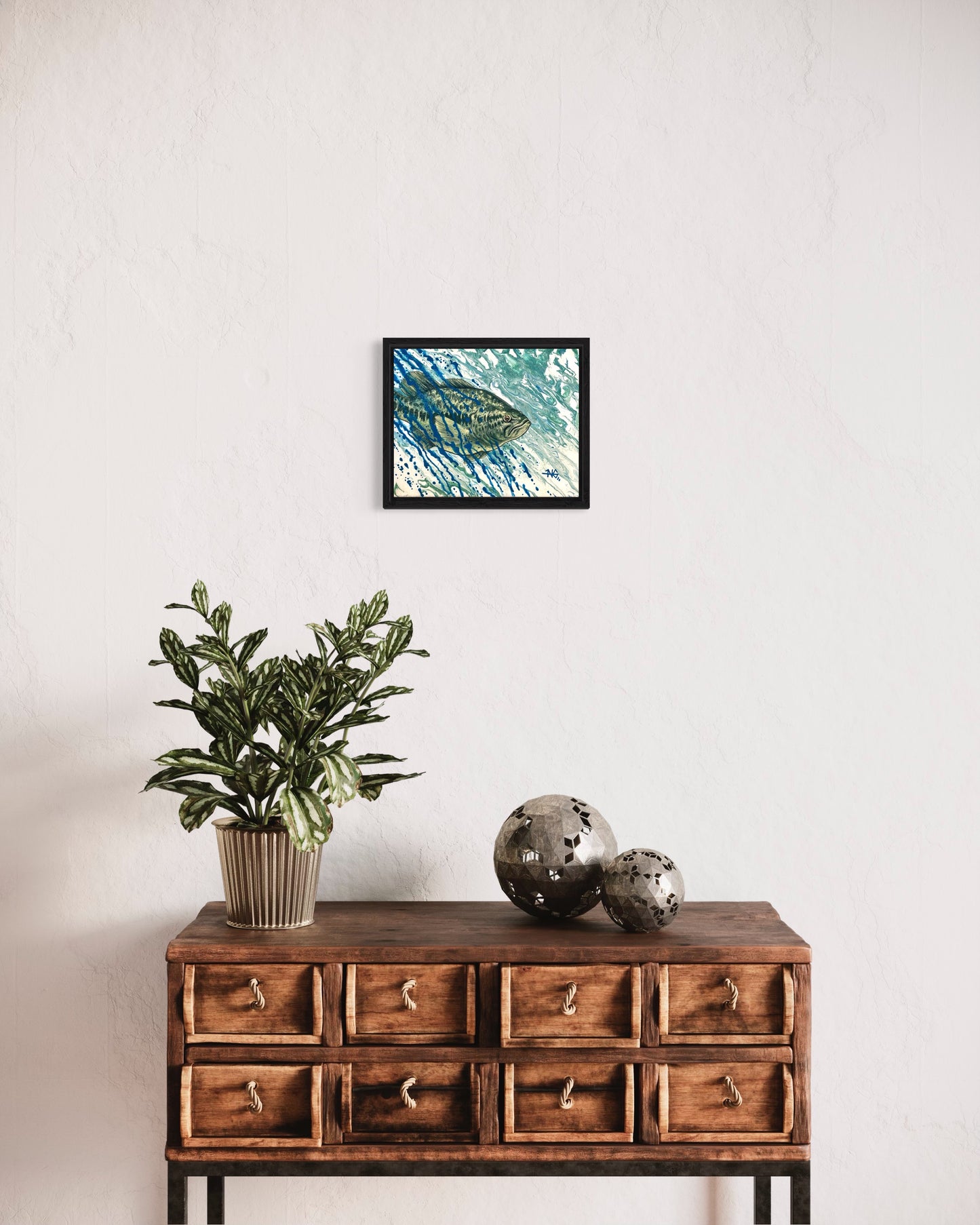 Pond Camo - Original Painting