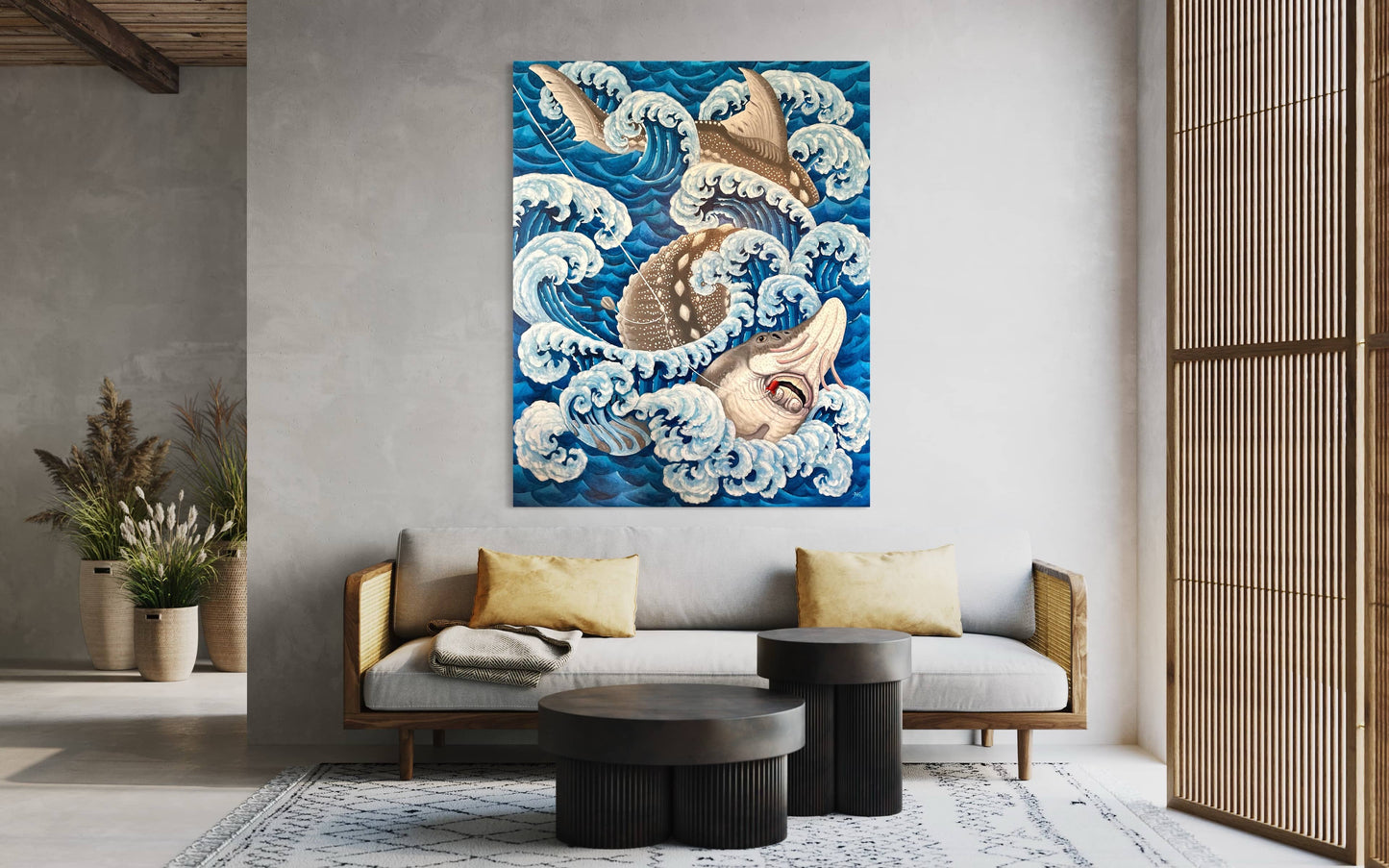 Big Ol' Sturgeon - Original Painting