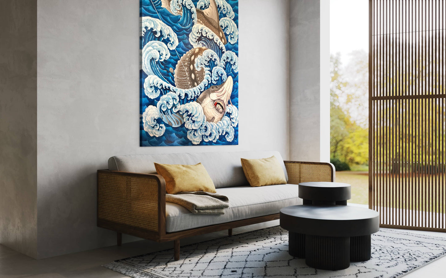 Big Ol' Sturgeon - Original Painting