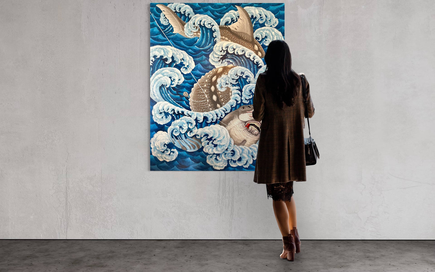Big Ol' Sturgeon - Original Painting
