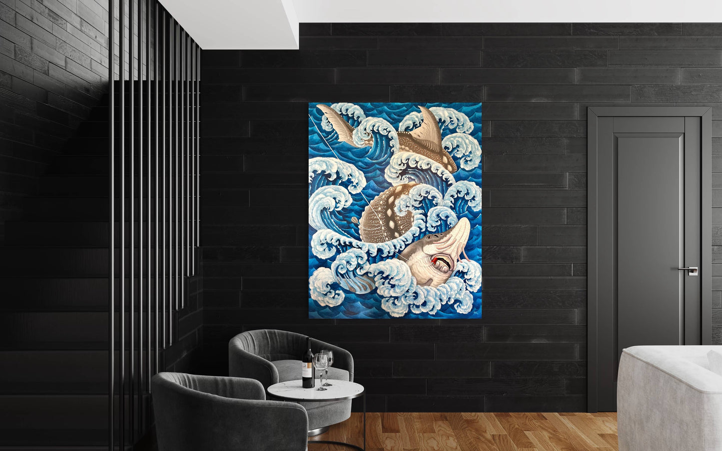 Big Ol' Sturgeon - Original Painting