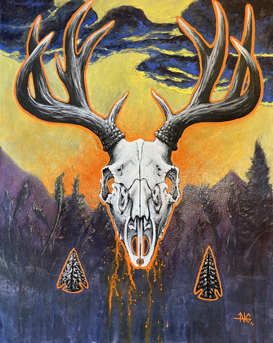 Dawn’s Enlightenment of Hunts Past - Original Painting