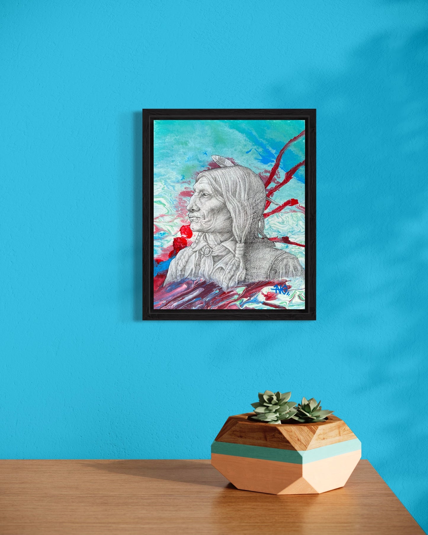 Elder, Neighbor, Brother - Original Painting