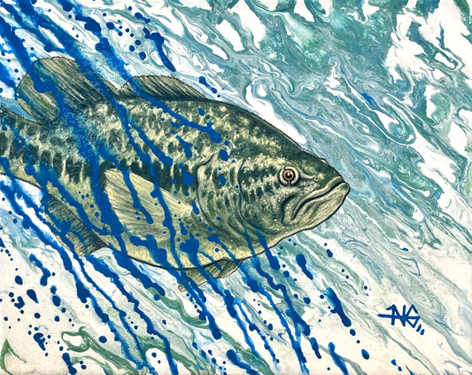 Pond Camo - Original Painting