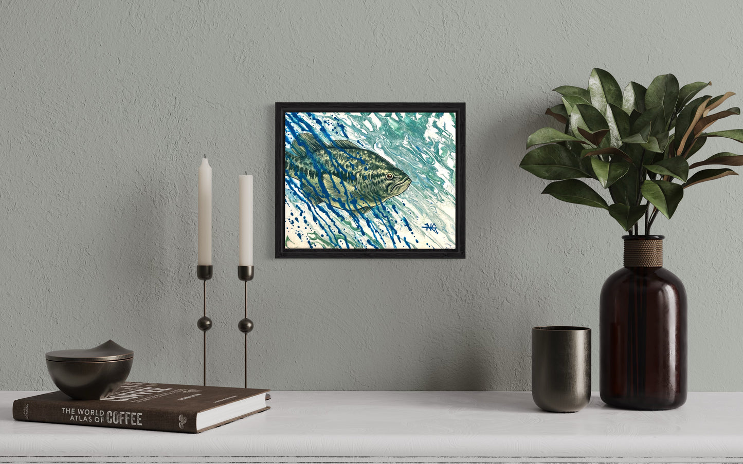 Pond Camo - Original Painting