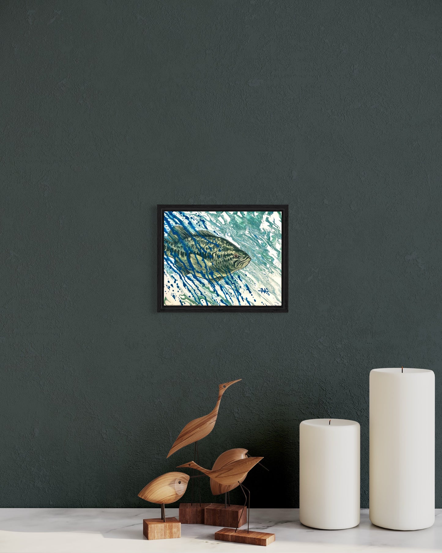 Pond Camo - Original Painting