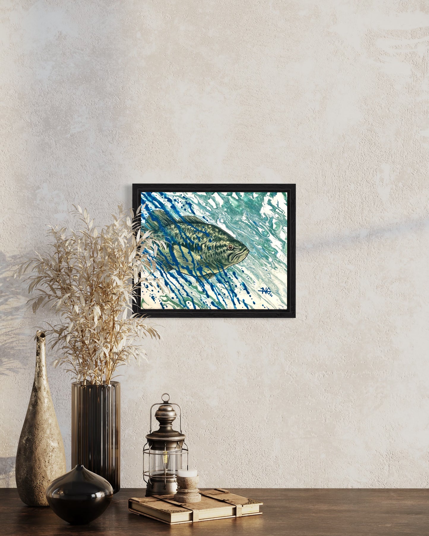 Pond Camo - Original Painting